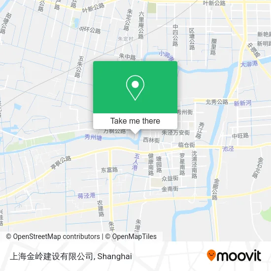 上海金岭建设有限公司 map