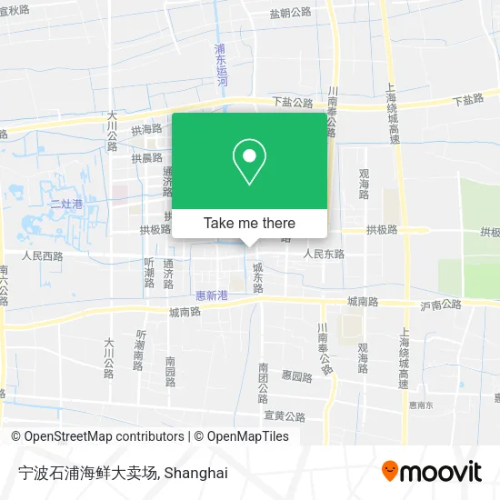 宁波石浦海鲜大卖场 map