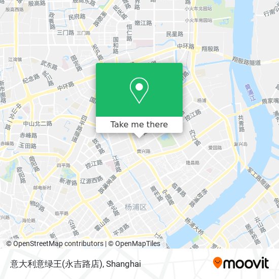 意大利意绿王(永吉路店) map