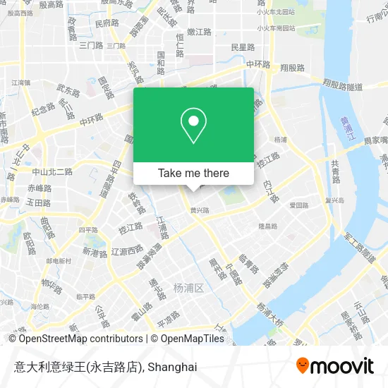 意大利意绿王(永吉路店) map