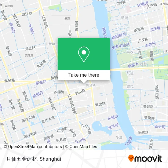 月仙五金建材 map