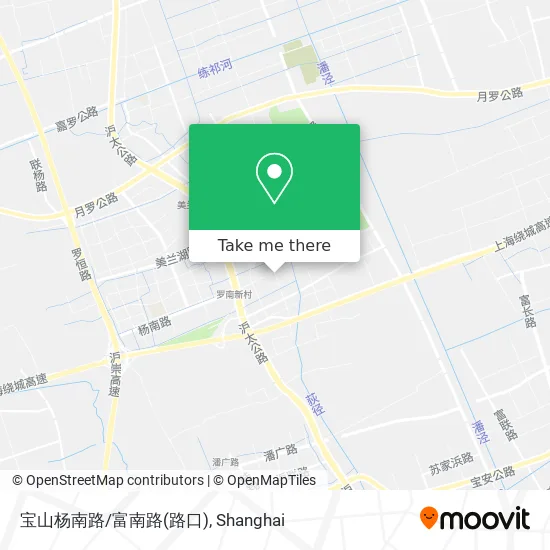 宝山杨南路/富南路(路口) map