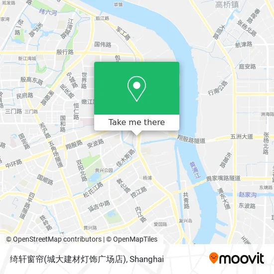 绮轩窗帘(城大建材灯饰广场店) map