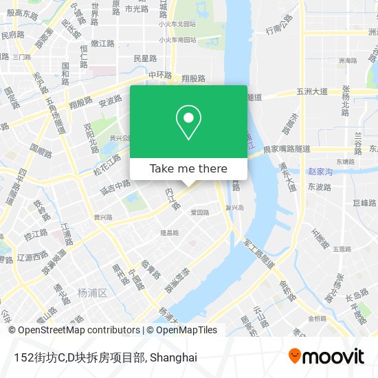 152街坊C,D块拆房项目部 map