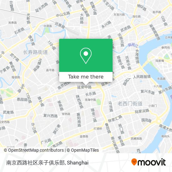 南京西路社区亲子俱乐部 map