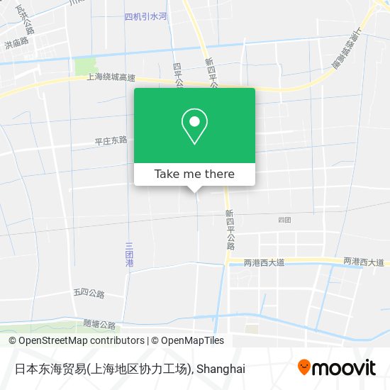 日本东海贸易(上海地区协力工场) map