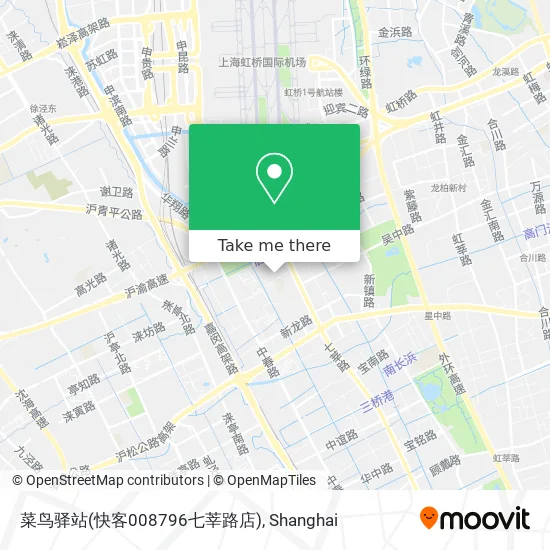 菜鸟驿站(快客008796七莘路店) map
