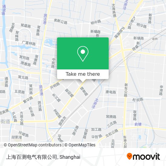 上海百测电气有限公司 map