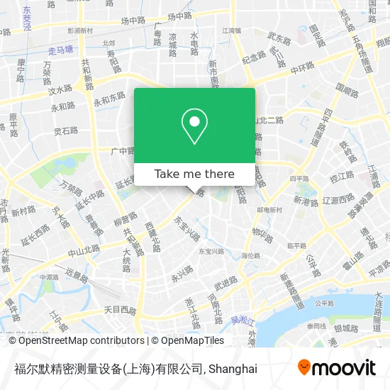 福尔默精密测量设备(上海)有限公司 map