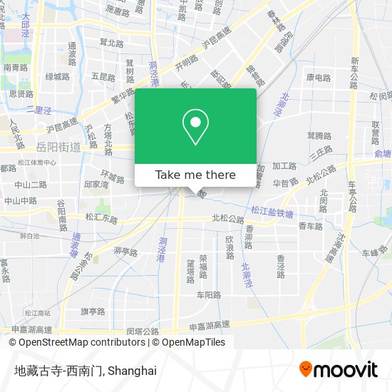 地藏古寺-西南门 map