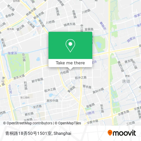 青桐路18弄50号1501室 map