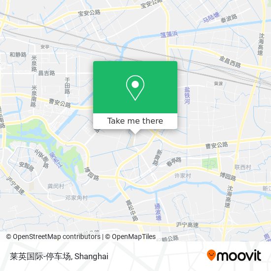 莱英国际-停车场 map