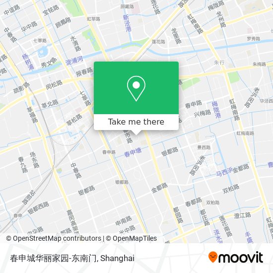 春申城华丽家园-东南门 map