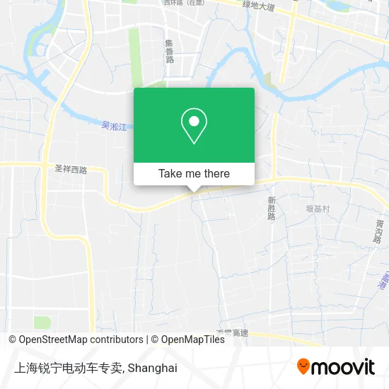 上海锐宁电动车专卖 map