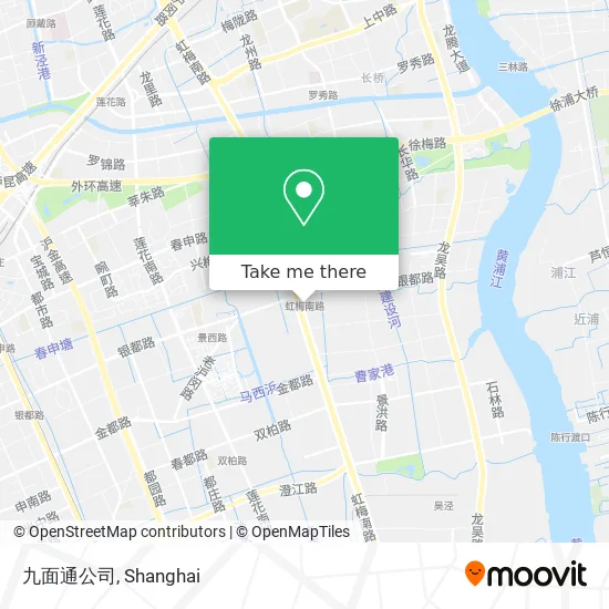 九面通公司 map