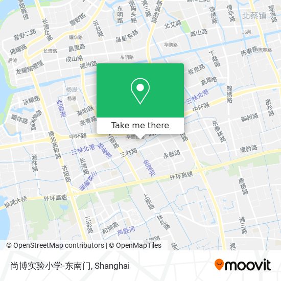 尚博实验小学-东南门 map