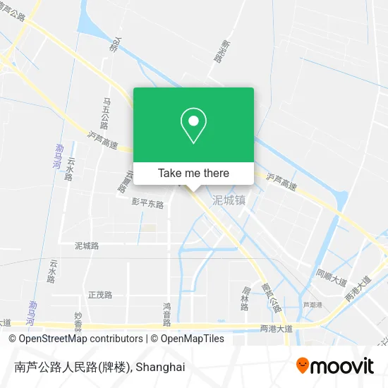 南芦公路人民路(牌楼) map