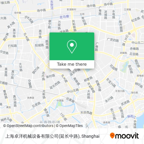 上海卓洋机械设备有限公司(延长中路) map