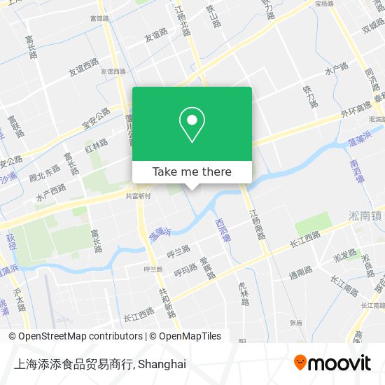 上海添添食品贸易商行 map