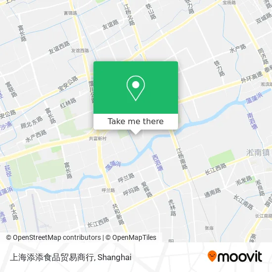 上海添添食品贸易商行 map