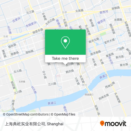 上海典屹实业有限公司 map