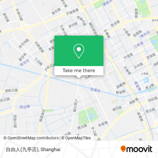 自由人(九亭店) map