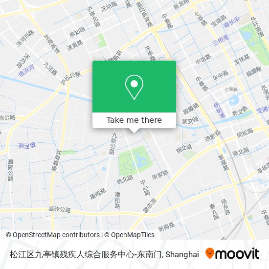 松江区九亭镇残疾人综合服务中心-东南门 map