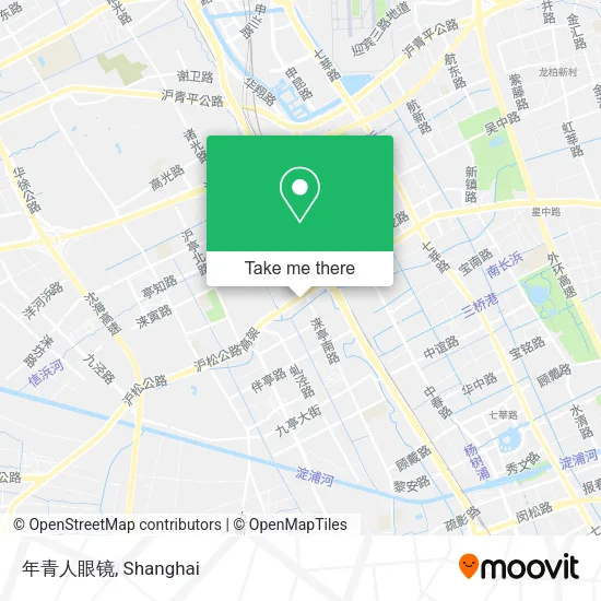 年青人眼镜 map