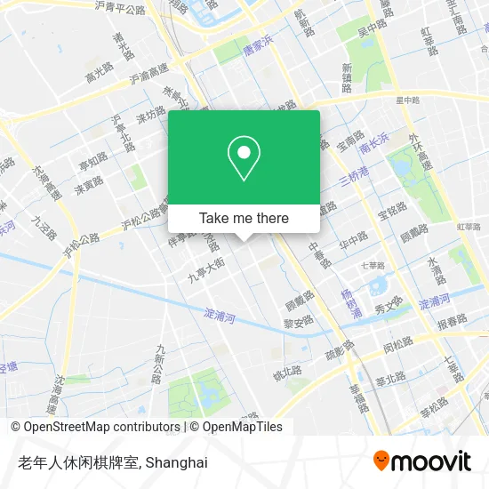 老年人休闲棋牌室 map