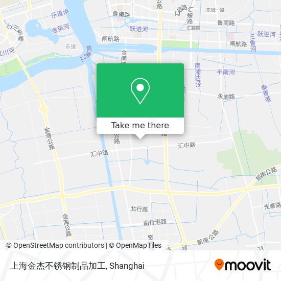 上海金杰不锈钢制品加工 map