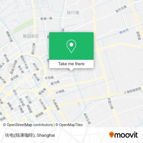 街电(颐康咖啡) map