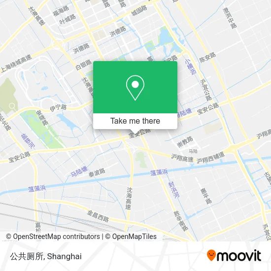 公共厕所 map