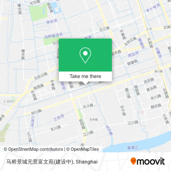 马桥景城元景富文苑(建设中) map