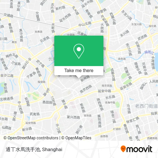 通丅水馬洗手池 map