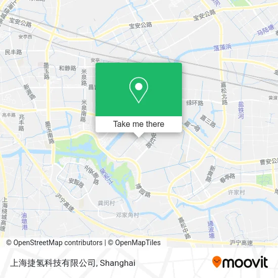 上海捷氢科技有限公司 map