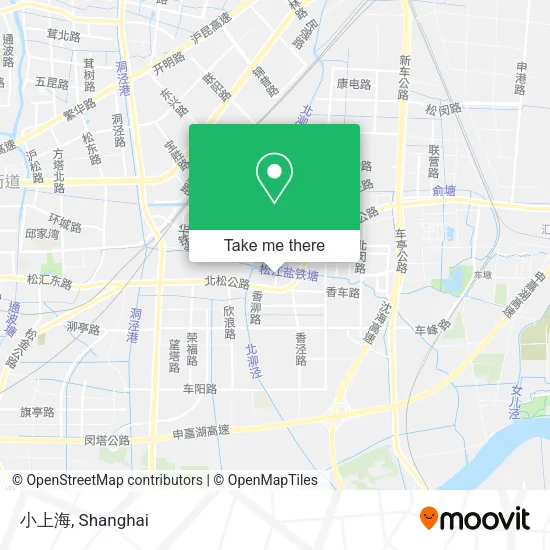 小上海 map