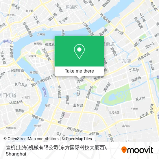 壹机(上海)机械有限公司(东方国际科技大厦西) map