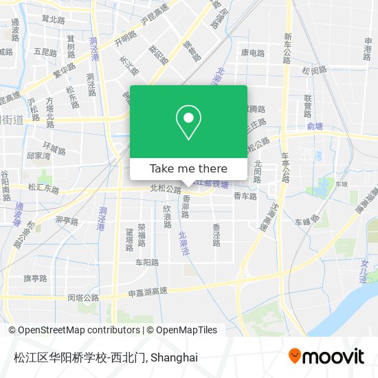 松江区华阳桥学校-西北门 map