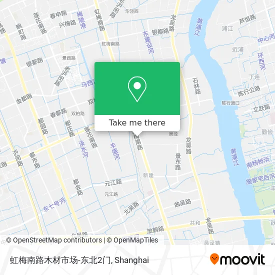 虹梅南路木材市场-东北2门 map