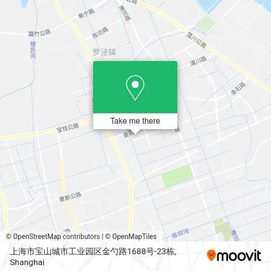上海市宝山城市工业园区金勺路1688号-23栋 map