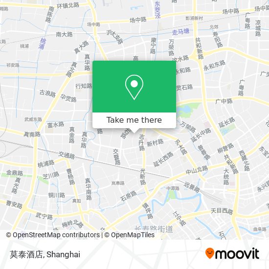 莫泰酒店 map