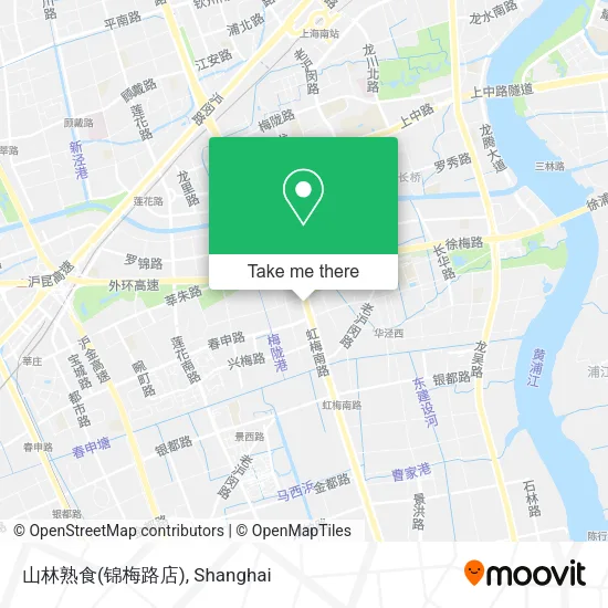 山林熟食(锦梅路店) map