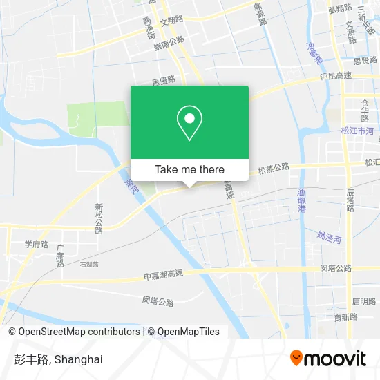 彭丰路 map