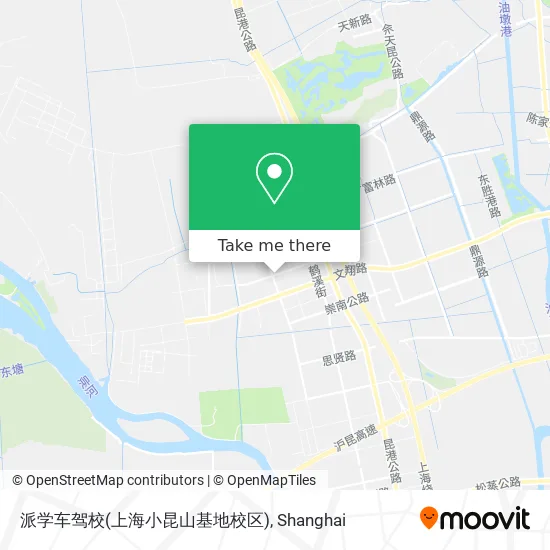 派学车驾校(上海小昆山基地校区) map