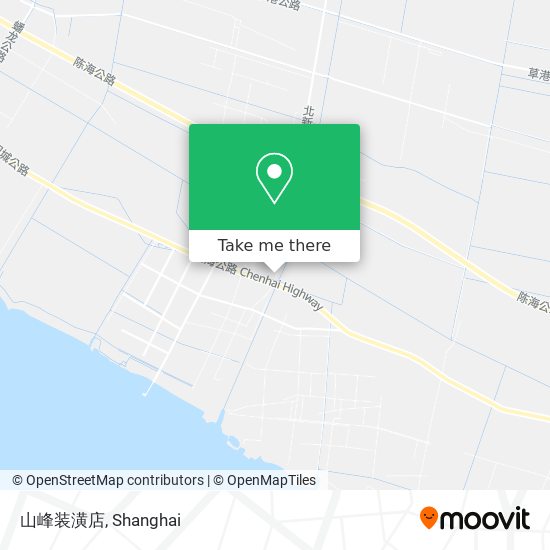 山峰装潢店 map