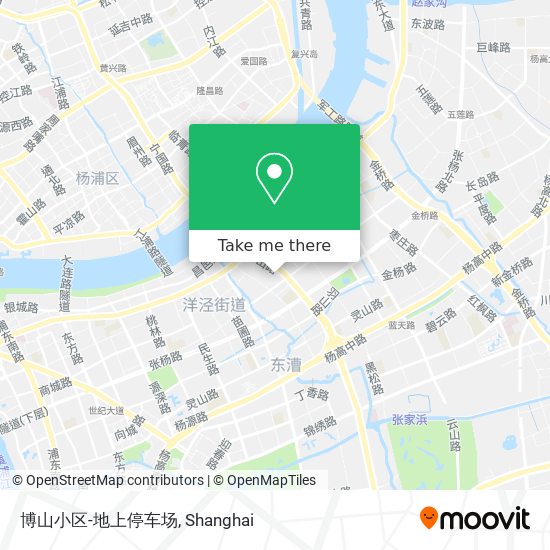 博山小区-地上停车场 map