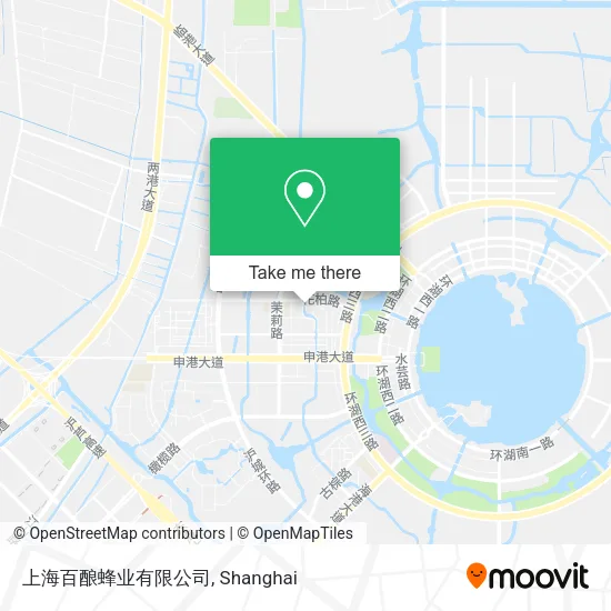 上海百酿蜂业有限公司 map