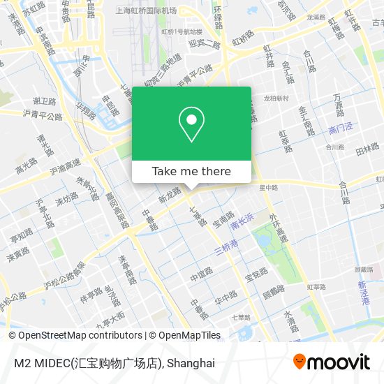M2 MIDEC(汇宝购物广场店) map