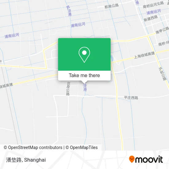 潘垫路 map