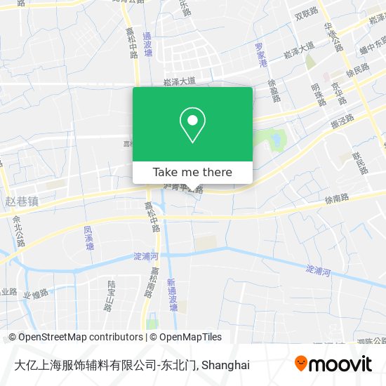 大亿上海服饰辅料有限公司-东北门 map